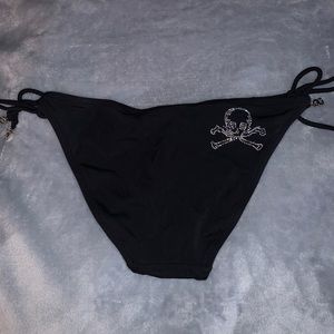 Black Skull Bikini Bottoms Victoria Secret